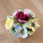 英国コールポートCoalport 陶花フラワーアレンジ薔薇小花 ボーンチャイナ thumbnail 7