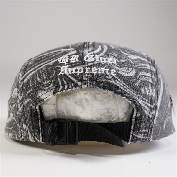 Supreme BANDANA CAMP CAP BLACK 黒