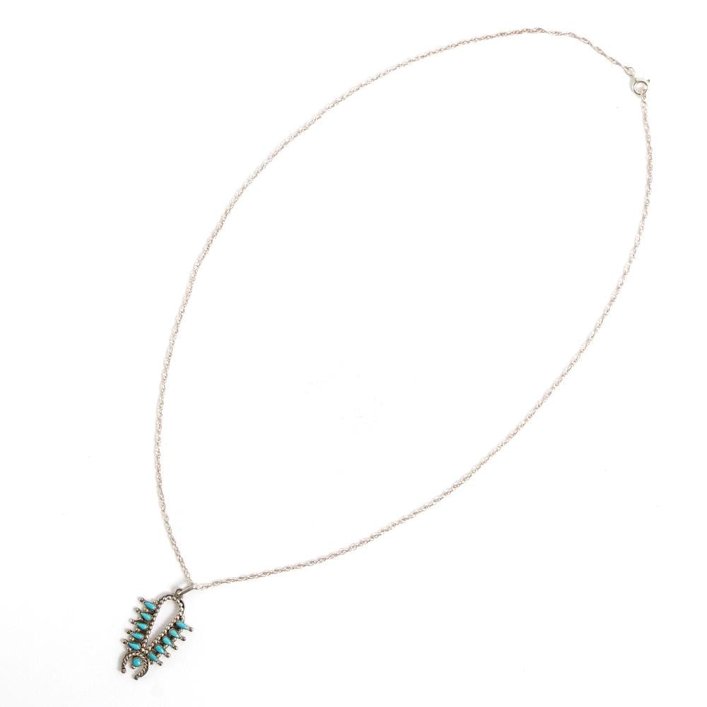 INDIAN JEWELRY インディアンジュエリー】ZUNI NAJA style pendant