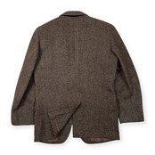 80s J.PRESS ジェイプレス ツイード 段返3B テーラードジャケット A4号 90-78-165 /ビンテージ/ブラウン/樫山