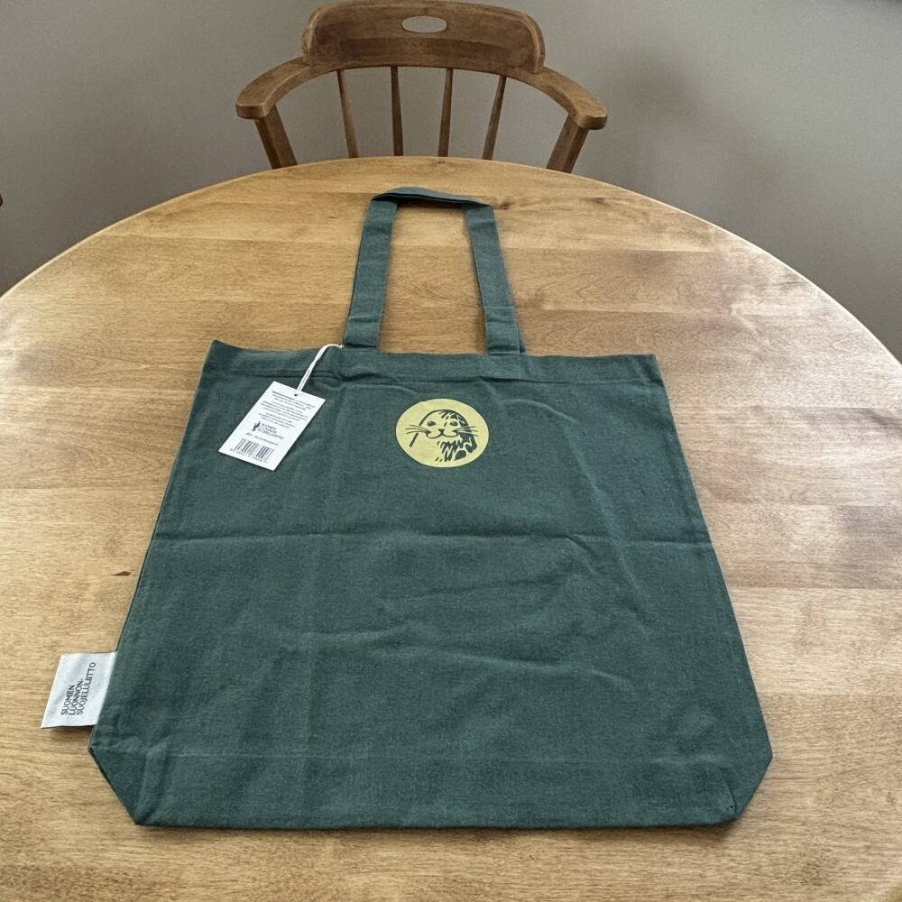 フィンランド自然保護協会】エリック・ブルーン アザラシロゴ トート