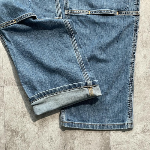 20s メキシコ製 デニム ダブルニー Carhartt 38×36 詳細写真5