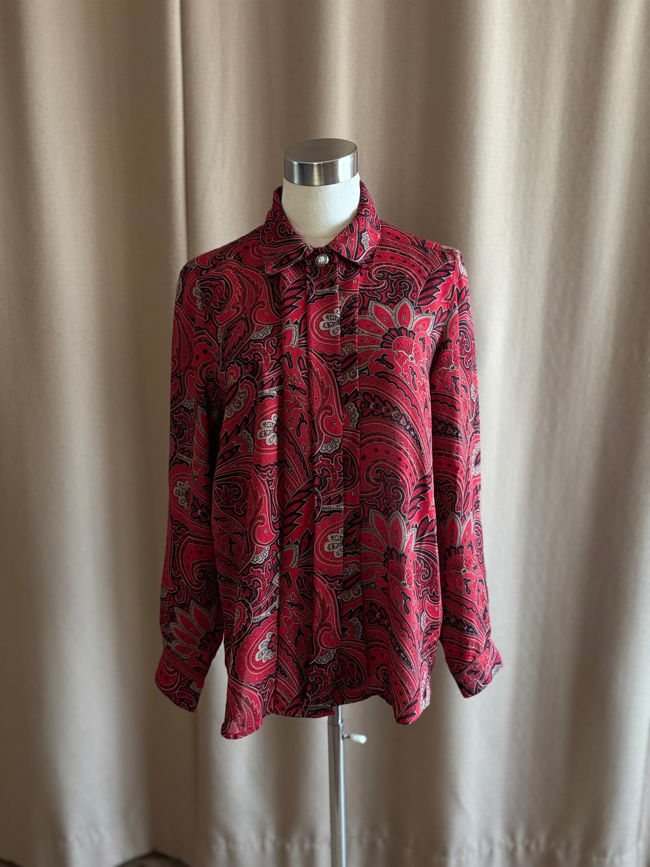 ALFRED DUNNER rétro pattern shirt-5176-3