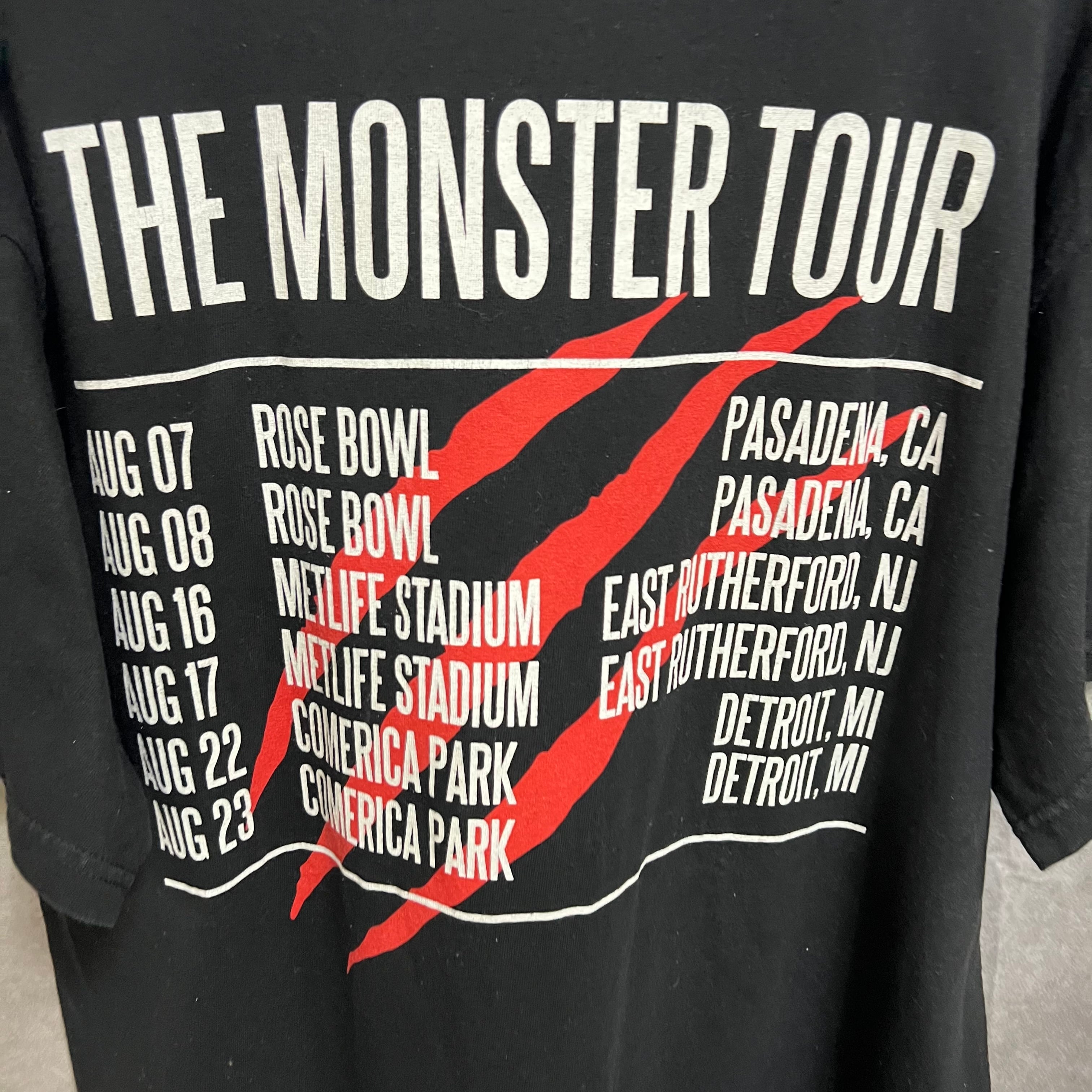 EMINEM×RIHANNA THE MONSTER TOUR Band T-shirt | 古着屋adm 音楽と古着
