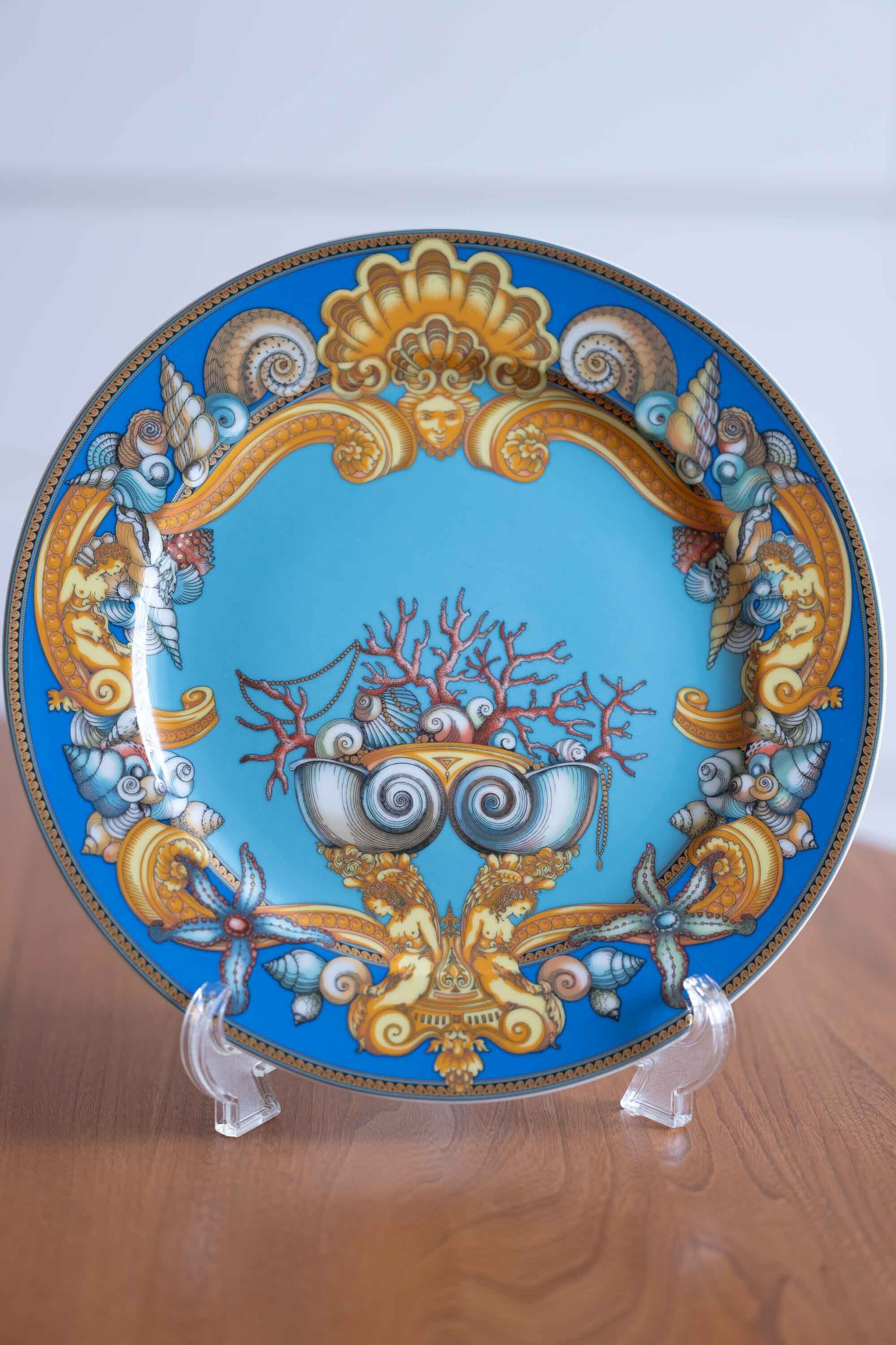 ジャンニ・ベルサーチ 飾りプレート Les Tresors de la Mer 30.6cm