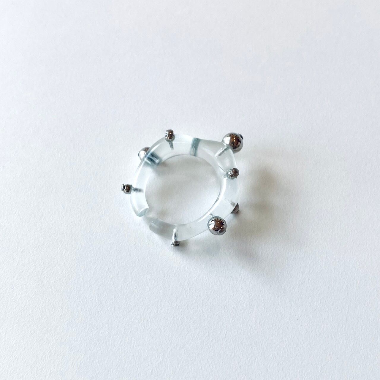 tsubu tsubu earcuff&ring mat clear