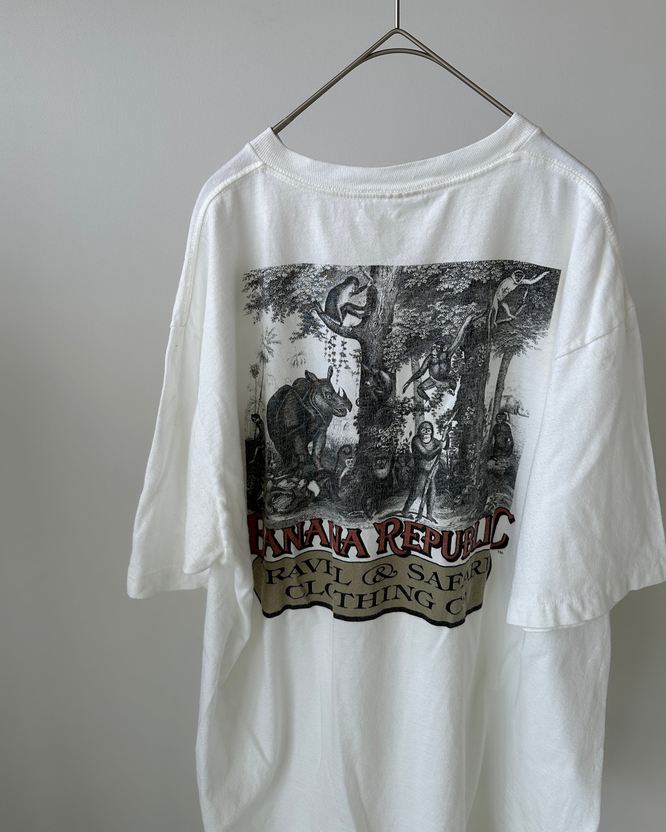 BANANA REPUBLIC- Vintage 80s-90s Safari T-shirt | BEGGARS BANQUET