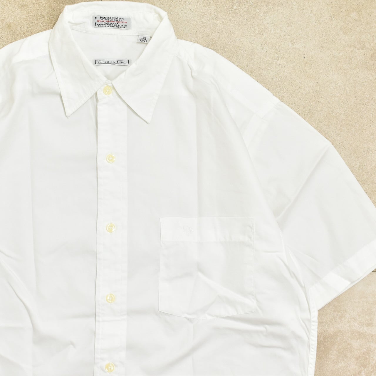 80s~ Old Dior dress shirt | 古着屋 grin days memory 【公式 80s~ Old Dior dress shirt | 古着屋 grin days memory 【公式