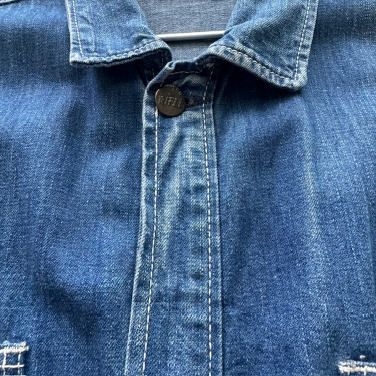 RIFLE デニムカバーオールジャケット 60s〜 画像8