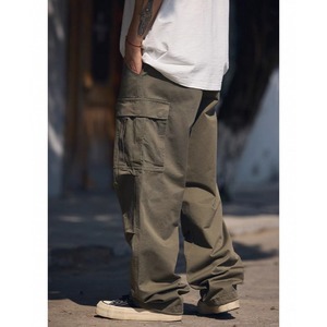Straight leg cargo pants 0711