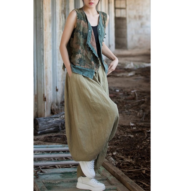 ウエストゴム リラックスシルエット ワイドパンツ　3color  00239