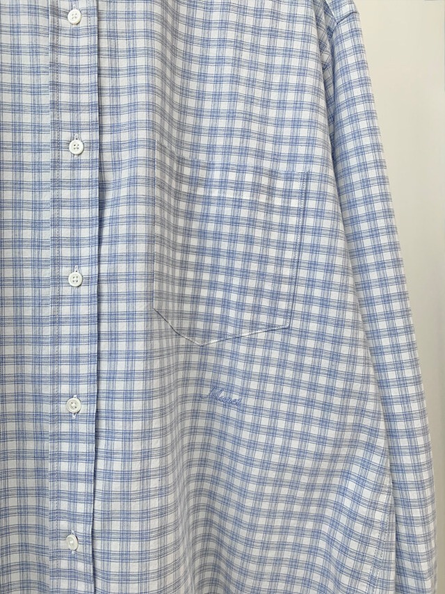 MURET / Downy check shirt 1color