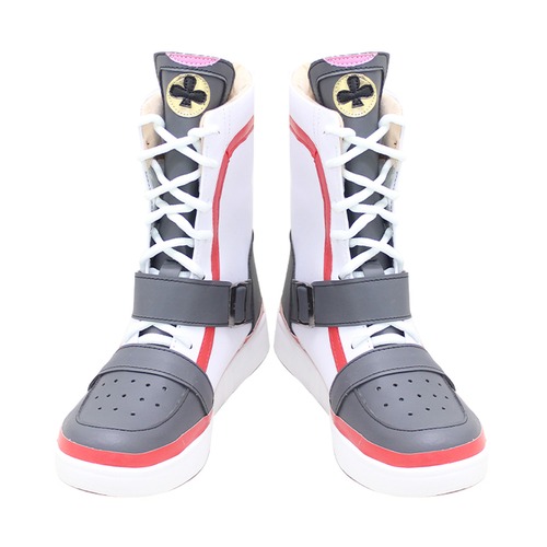 ツイ★テ 風 トレイ・クローバー ハーツラビュル寮 通常 靴 ハイカットシューズ ★受注品★