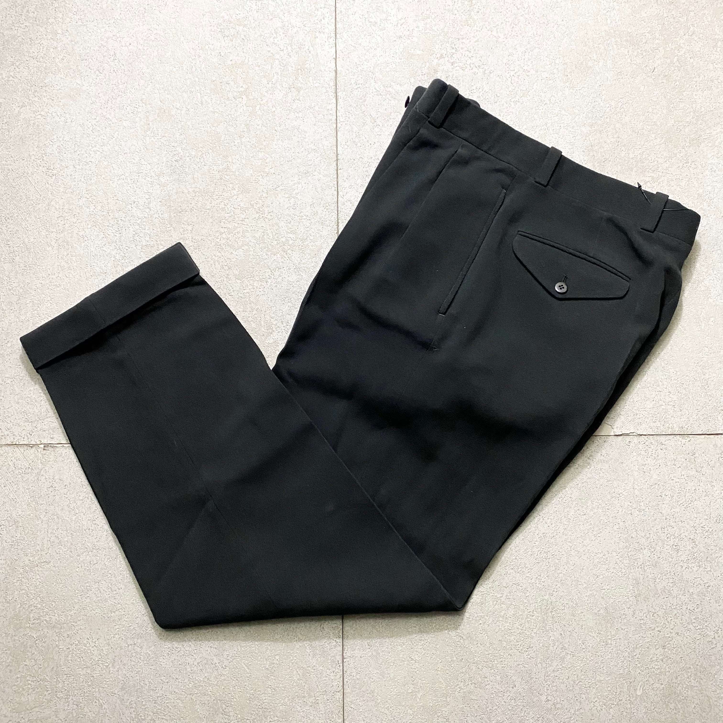 vintage MARCEL LASSANCE tucked slacks | NOIR ONLINE