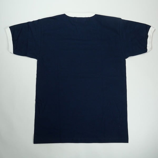 Size【M】 TENDERLOIN テンダーロイン TRIM TEE NAVY リンガーTシャツ
