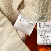 CASTELBAJAC+2 NATURE カステルバジャック 背面デザイン ベスト ジャケット 4/ベージュ メンズ ゴルフ