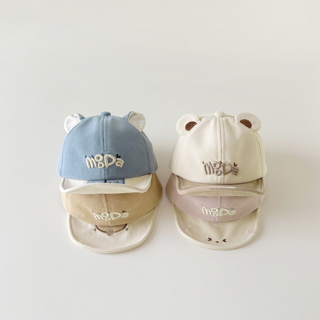 【HAT】カラーバリキュートクマ帽子