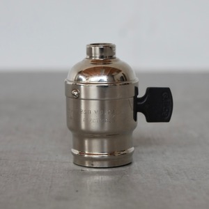 N.O.S. "GENERAL ELECTRIC" KEY SOCKET / NICKEL