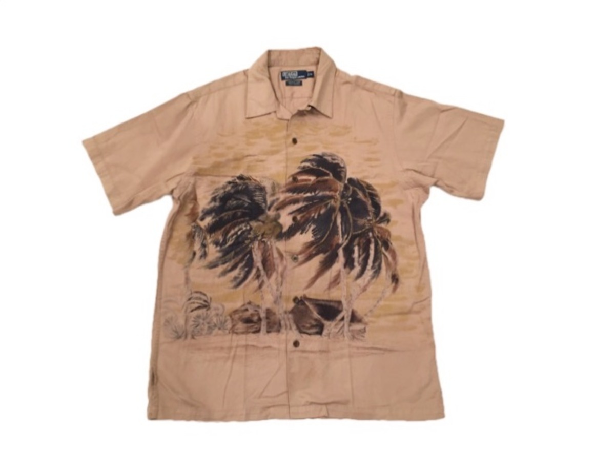 90s POLO RALPH LAUREN ALOHA SHIRT 