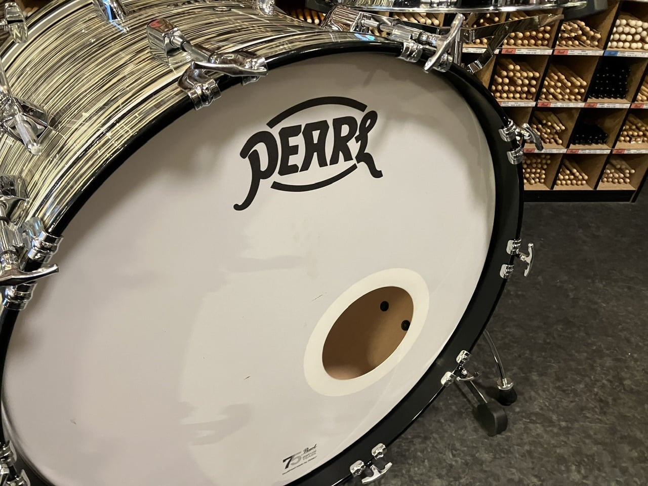 USED]Pearl PRESIDENT SERIES DELUXE Drum Kit 22BD 16FT 13TT PSD