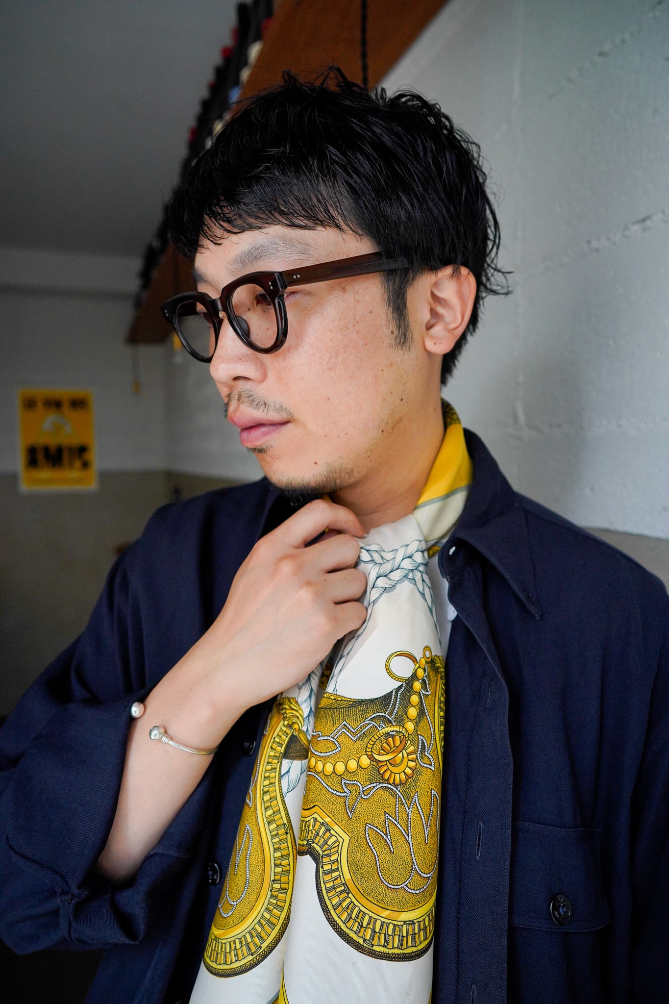 HERMÈS Carre 90 Silk Scarf 