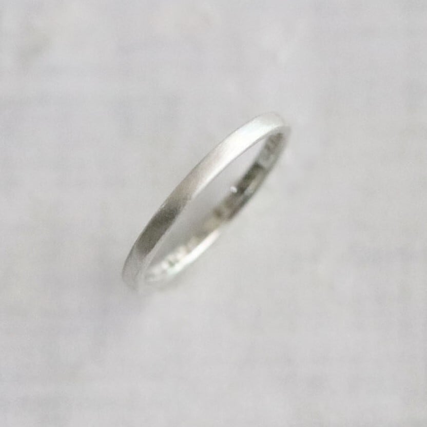 SVリング】細平_ノーマル | Somm Jewelry【ソムジュエリー】
