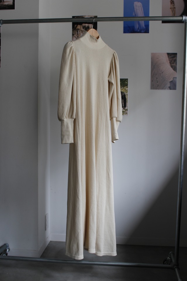nude original Thermal Dress -Ecru-