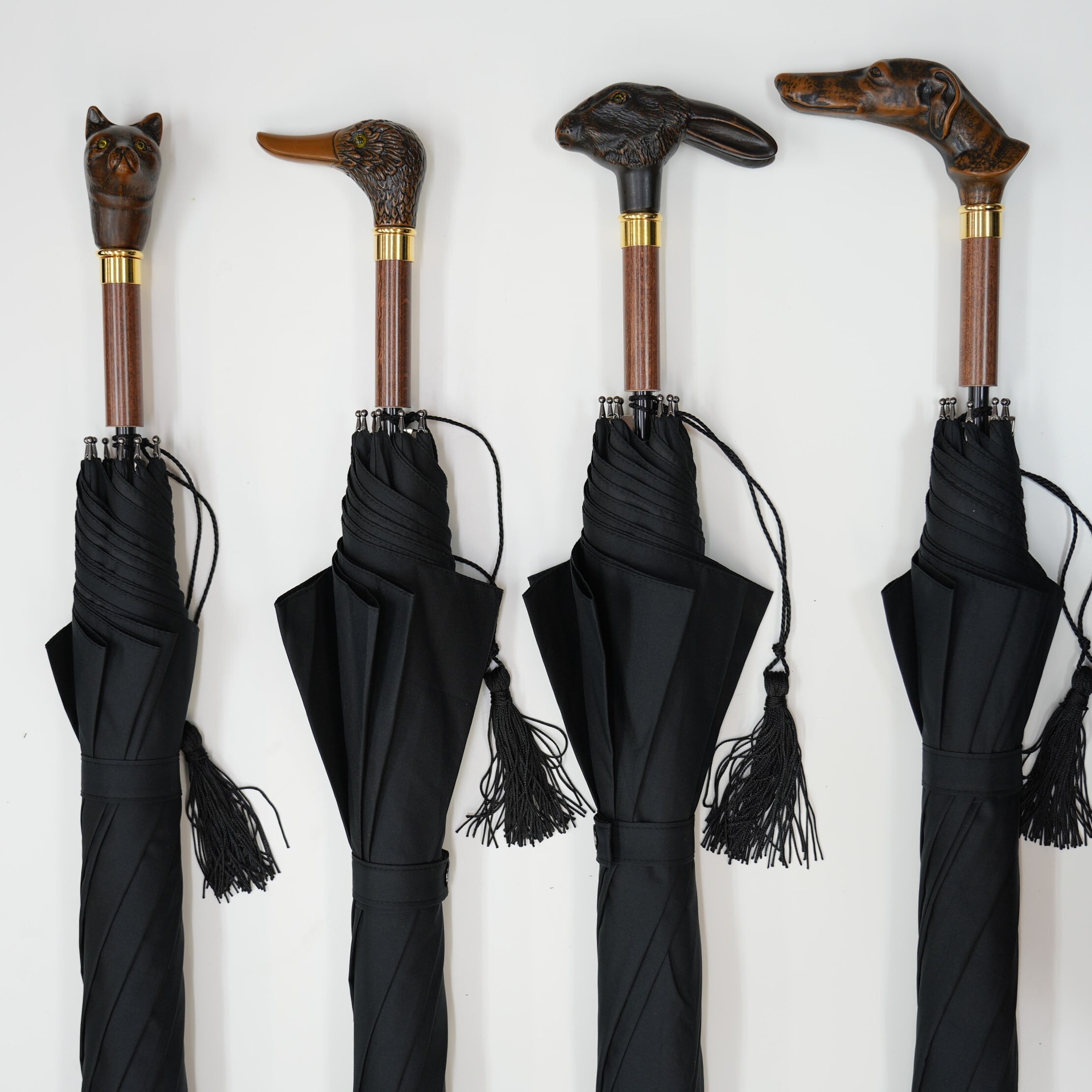 Guy de Jean デザイン長傘 エッフェル塔（アイボリー） Guy de Jean