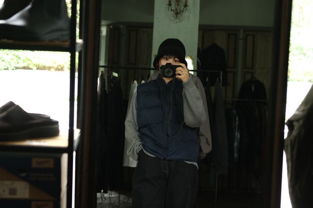 Utah／"LEUCHTFEUER" knit hat／black