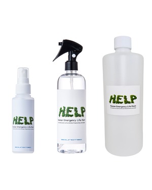 【防災キャンペーン特別セット】｜除菌・洗浄・消臭・備蓄ができる万能水HELP｜1000ml/400ml/100ml｜プロ仕様をご家庭で｜