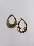 Tear-shaped earrings | ピアス