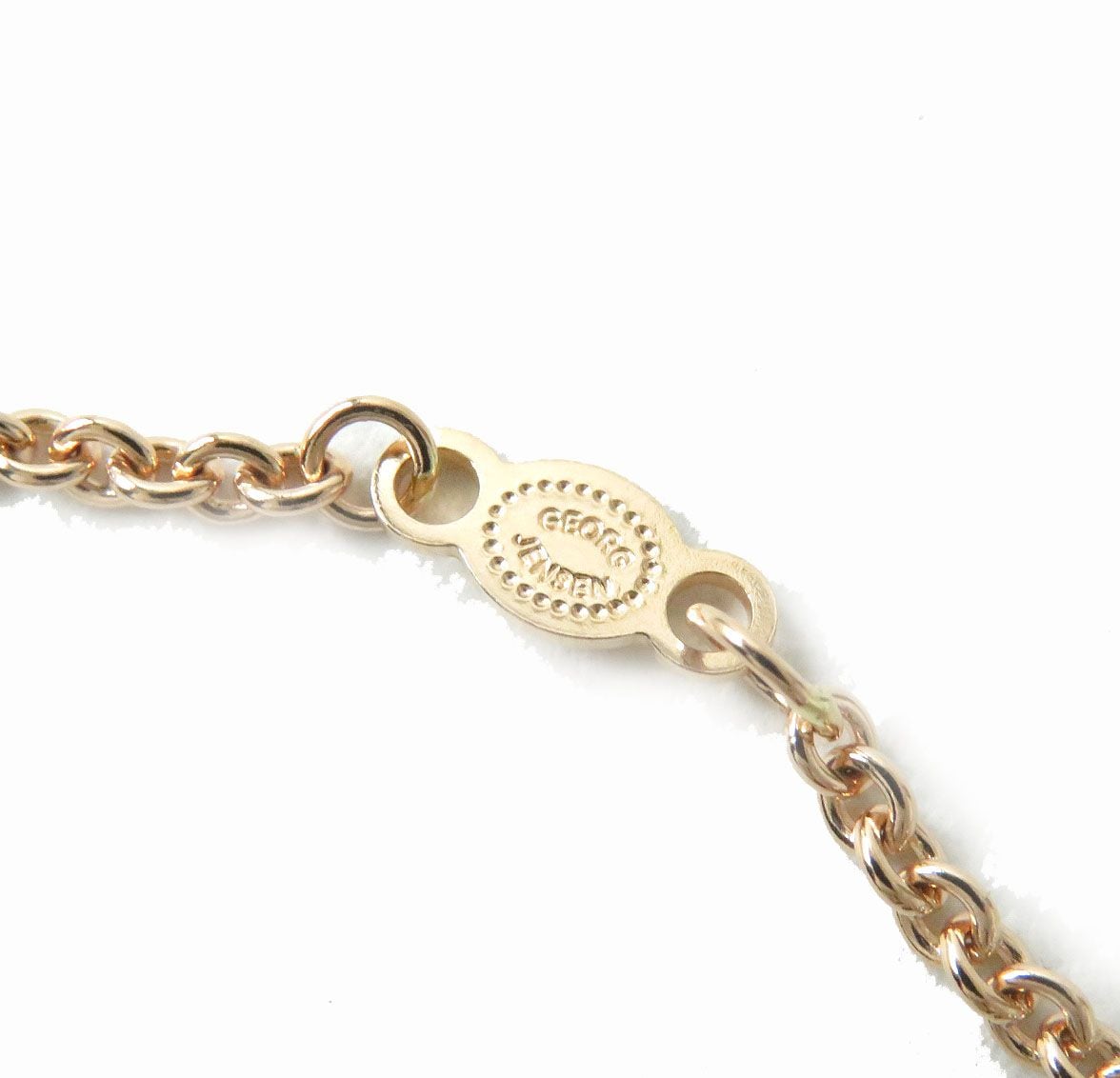 美品△GEORG JENSEN ジョージジェンセン 750 (18K) チェーン 美品△GEORG JENSEN ジョージジェンセン 750 (18K) チェーン