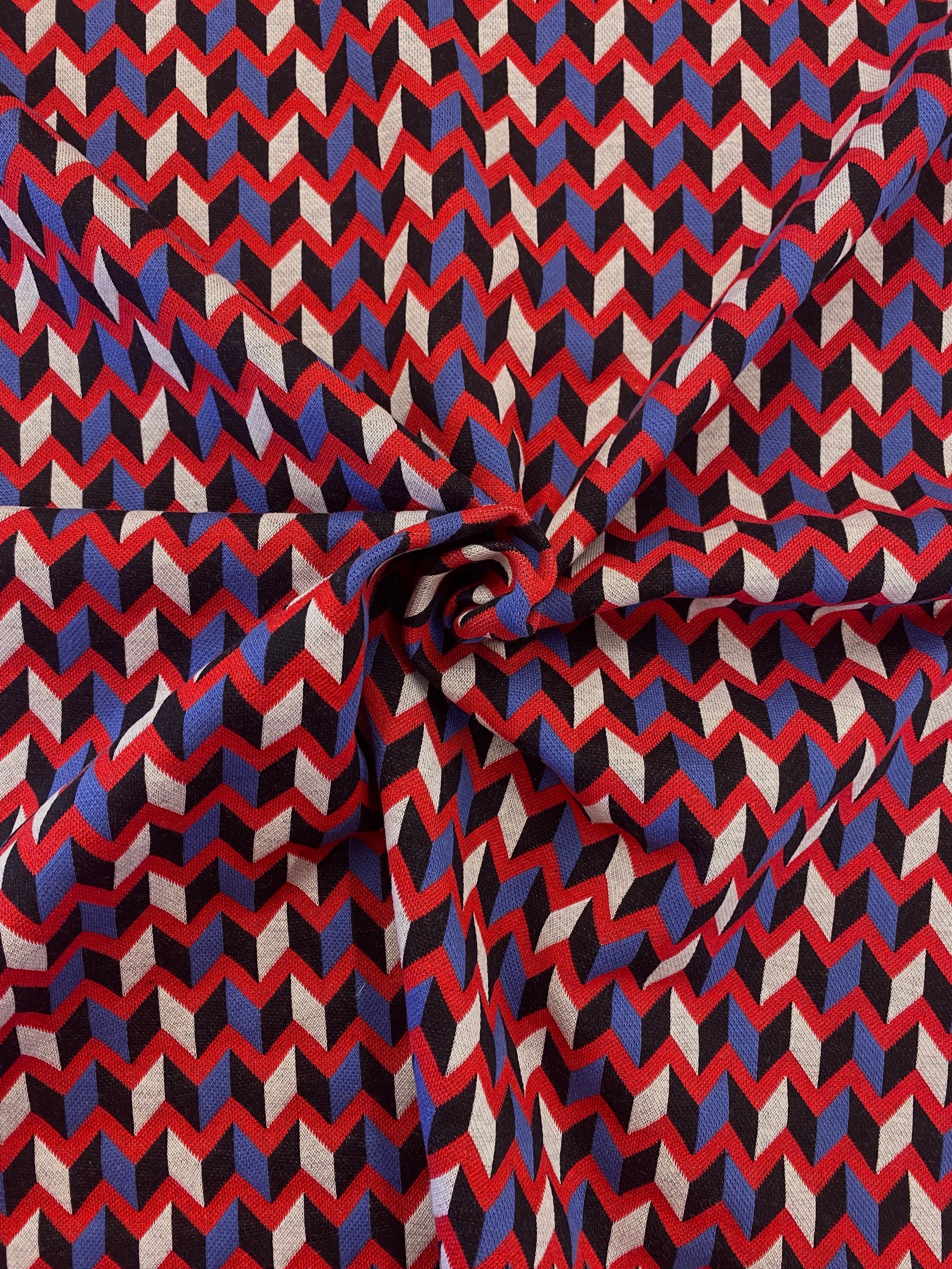 多色ジグザグパターンラグ ジグザグ zigzag | 色と柄 by MK MiLL