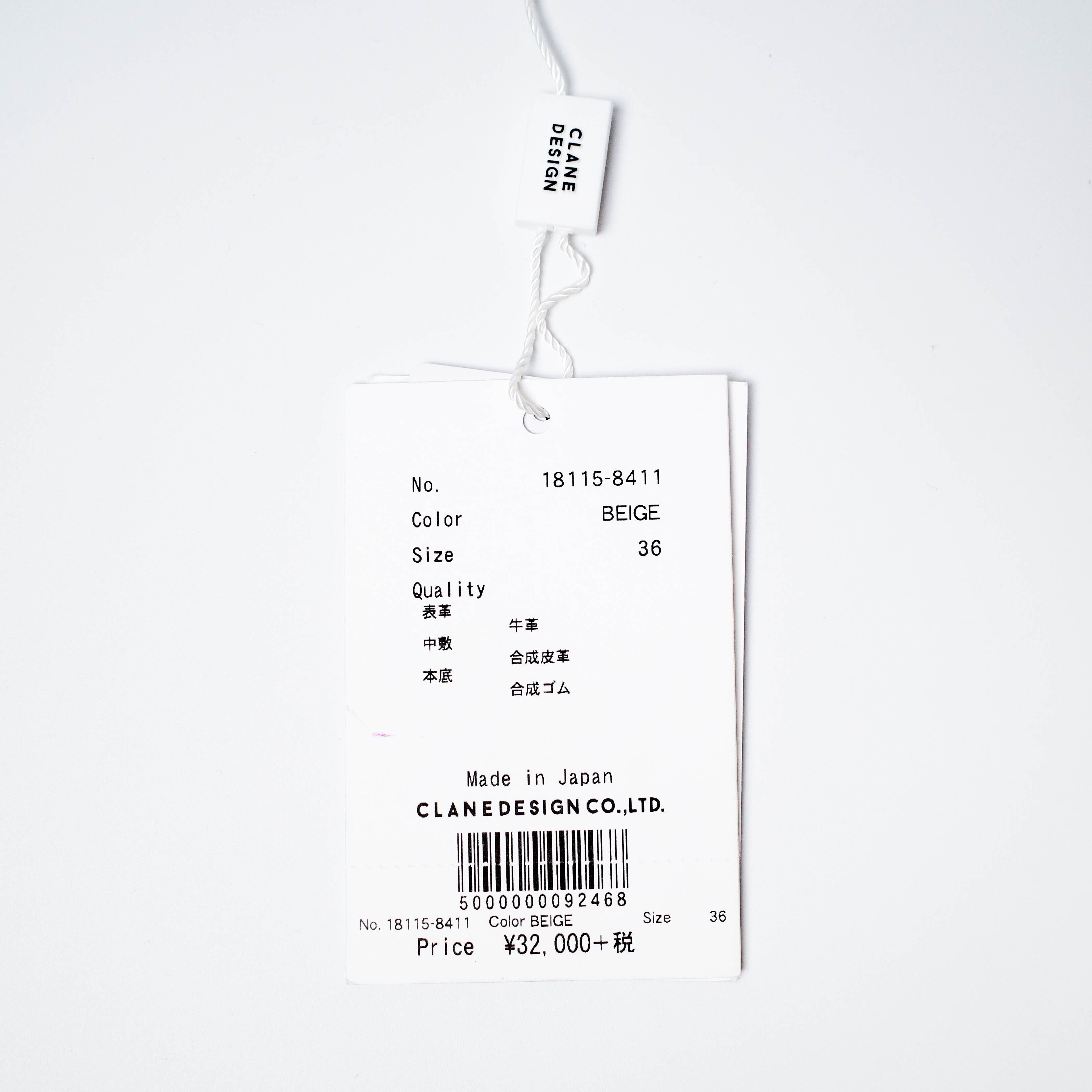 [NEW] CLANE	LINE STRAP SANDAL BEIGE 18115-8411