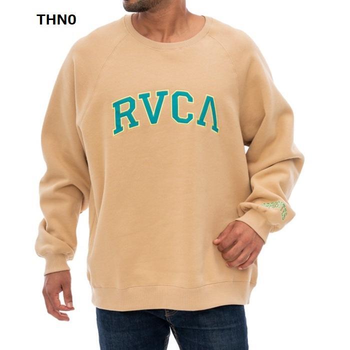 RVCA ルーカ ロゴスウェット トレーナー ルーズ オーバーサイズ RVCA ルーカ ロゴスウェット トレーナー 長袖 メンズ ルーズ