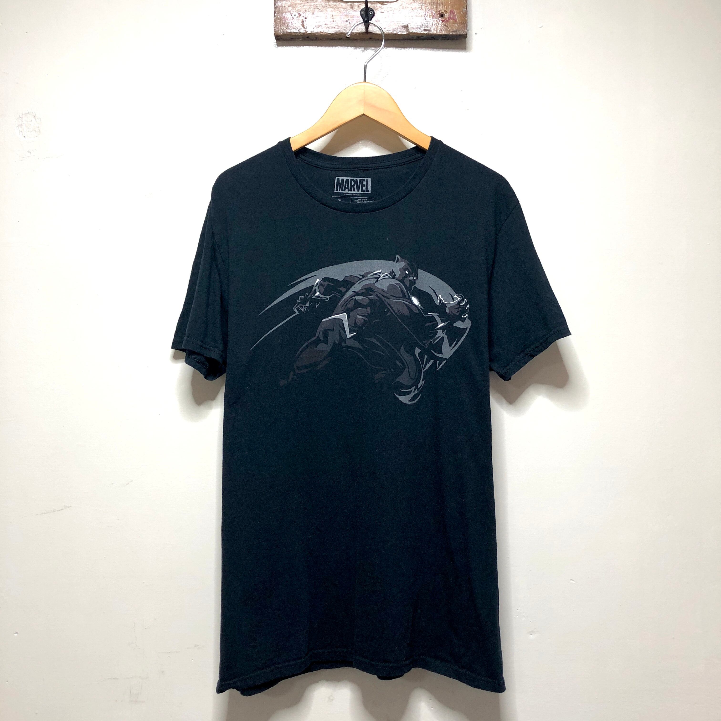 アメリカ古着 マーベル MARVEL ブラックパンサー プリント ヒーロー
