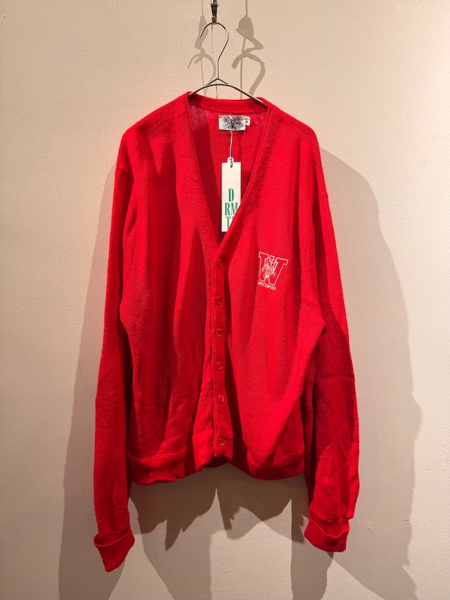 1970’s Amana Woolen Mills WISCONSIN レッドカーディガン