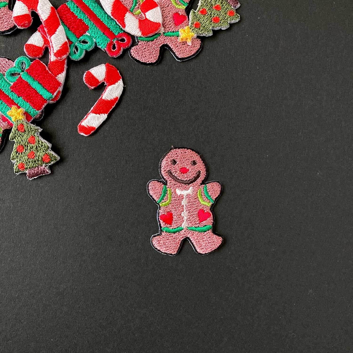 ジンジャーブレッドマンのワッペン