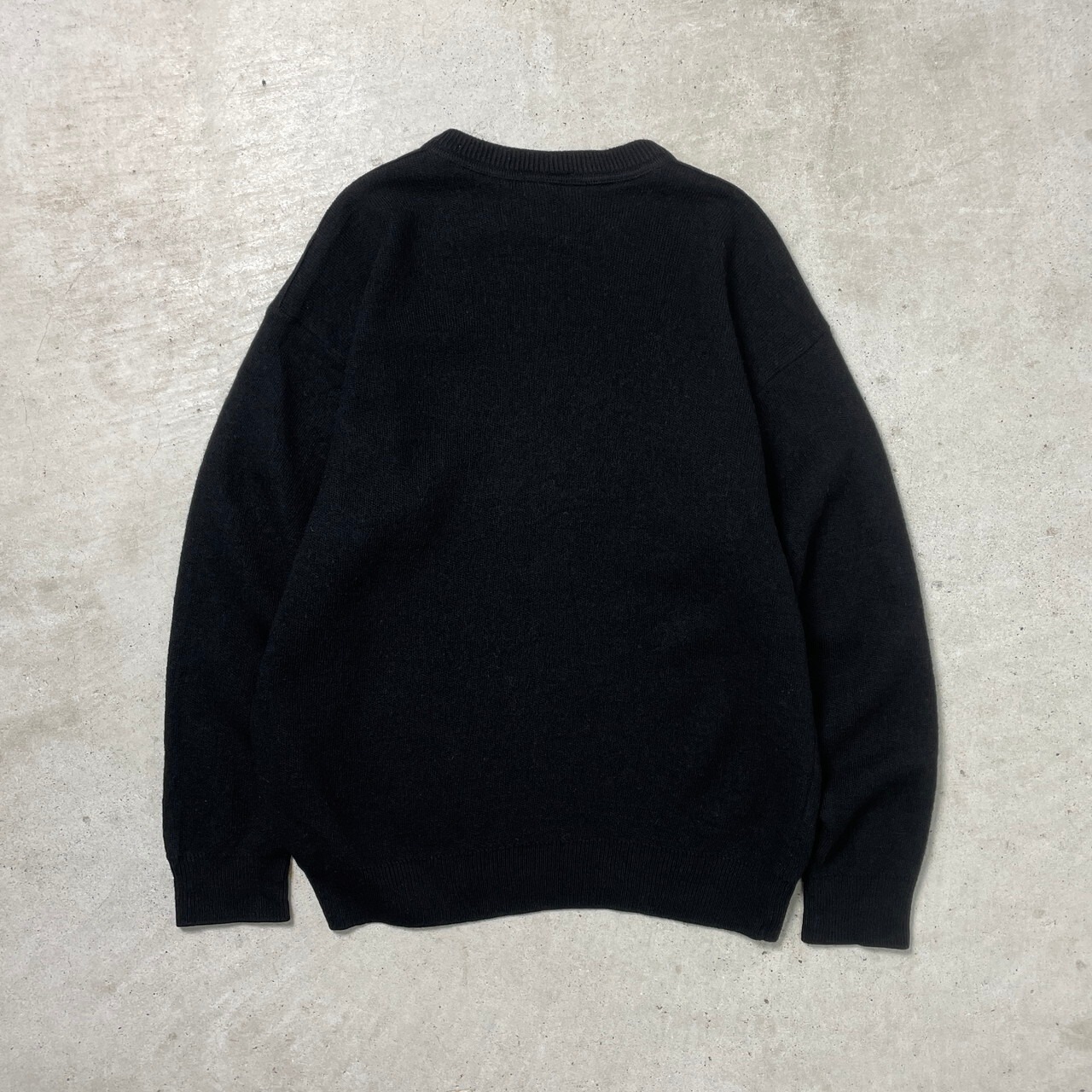 LACOSTE ラコステ ウールニットセーター メンズM相当 古着 VINTAGE 