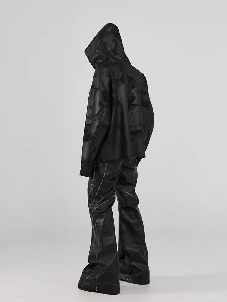 FRKM SCD 24AW マルチカットレザーフレアパンツ | テックウェア専門店 