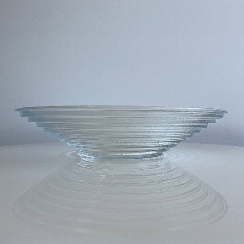 vtg artdeco glass bowl