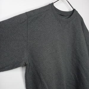 エルエルビーン　スウェット　トレーナー　ガゼット　無地　裏起毛　厚手　グレー　M