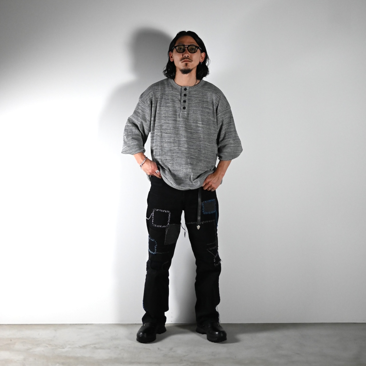 barbell object(バーベルオブジェクト)再入荷、leather jktコーディネート