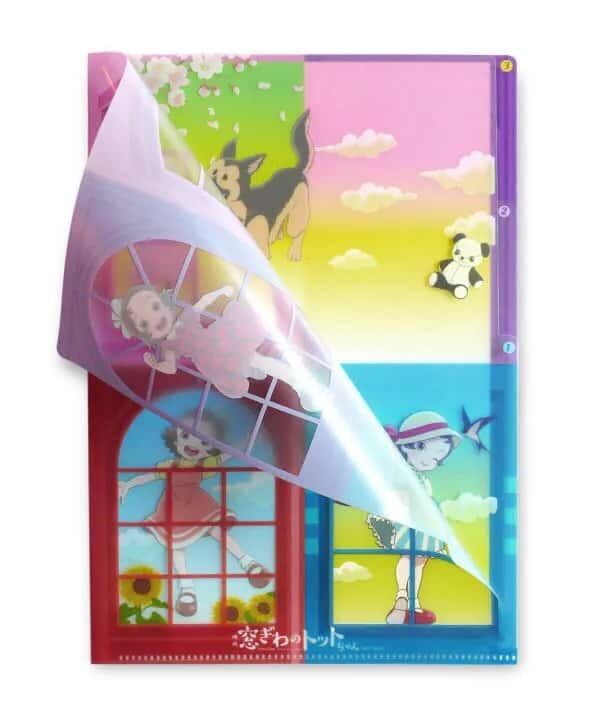 見える子ちゃん　クリアファイル　セット A4クリアファイル：トットちゃん - 黒柳徹子 公式オンラインショップ