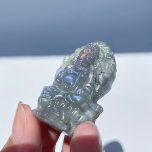 ラブラドライトガネーシャ01◇Labradorite Ganesha◇天然石・鉱物・パワーストーン