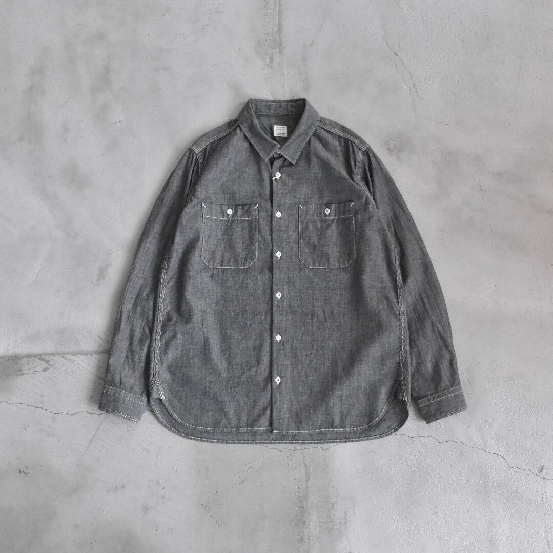 ORDINARY FITS | 【BLACK COLLECTION】 WORK SHIRT ワークシャツ