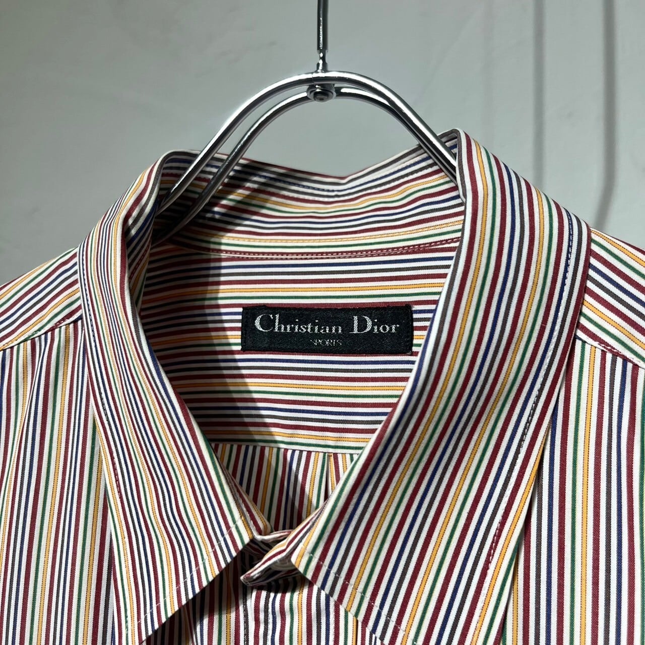 90s christian dior sport stripe ストライプ ポロ Christian Dior SPORTS(クリスチャンディオールスポーツ) 90's