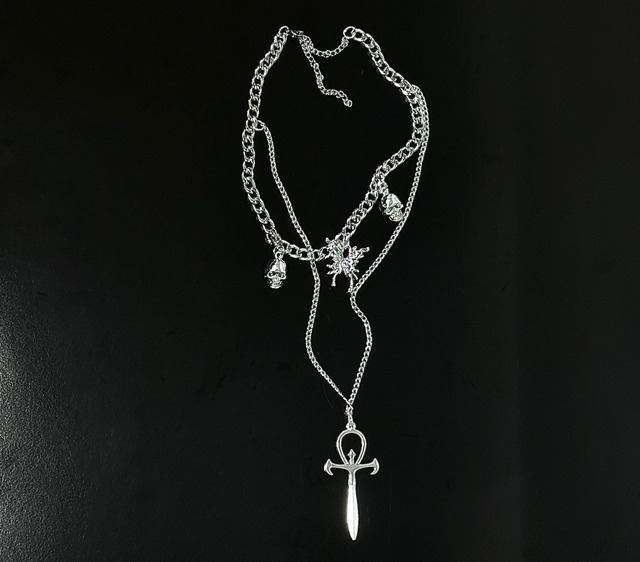 layered necklace