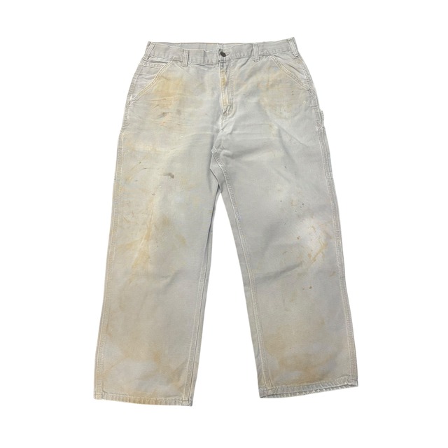 【古着】Carhartt Duck Pants (beige）