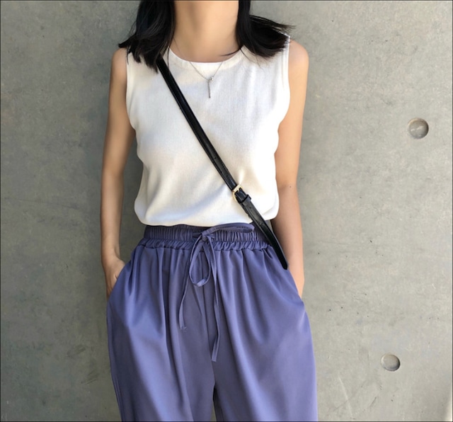 【送料無料】シャツ レディース ノースリーブ 夏用 カジュアル 多種展開 韓国ファッション ニット